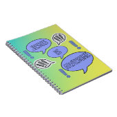 Christelijk partijthema tweble journal notitieboek (Rechterzijde)