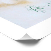 Christelijk Paschaal Lam / Agnus Dei Easter Perfect Poster (Hoek)