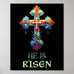 Christelijk Pasen is hij opstandingsorthodox Poster
