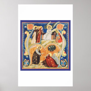 Christelijk Pasen logo Poster