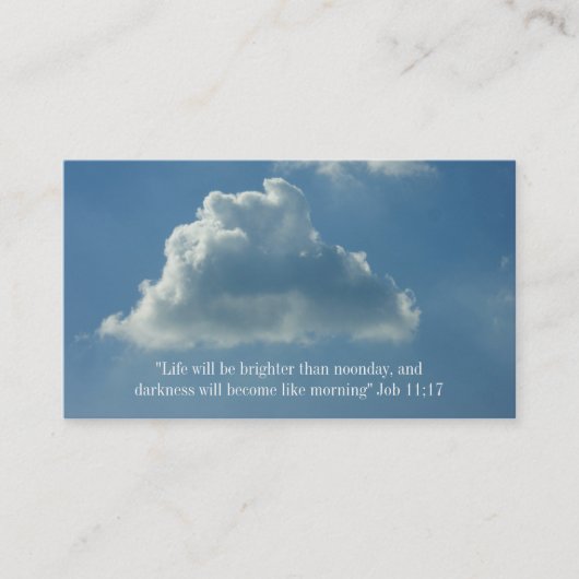 Christelijk | Pastor | Prijs Visitekaartje (Voorkant)