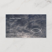 Christelijk | Pastor | Prijs Visitekaartje (Achterkant)