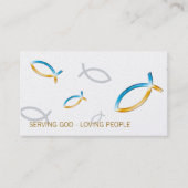 Christelijk | Pastor | Prijs Visitekaartje (Voorkant)