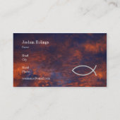 Christelijk | Pastor | Prijs Visitekaartje (Achterkant)