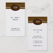 Christelijk | Pastor | Prijs Visitekaartje (Voorkant / Achterkant)