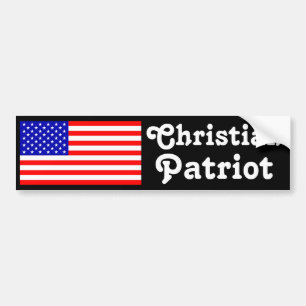 Christelijk Patriot Bumpersticker