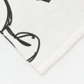 Christelijk patroon fleece deken (Hoek)