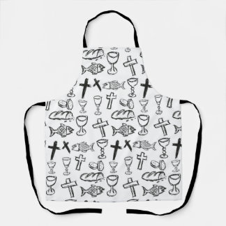 Christelijk patroon schort