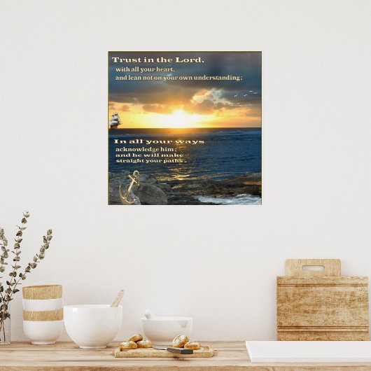 Christelijk poster (Keuken)