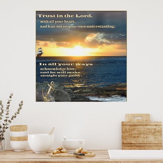 Christelijk poster (Keuken)