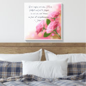 Christelijk Poster 1 Johannes 1:9 Canvas Afdruk (Insitu (Slaapkamer))