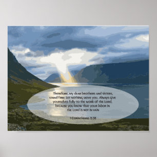 Christelijk Poster - Corinthians
