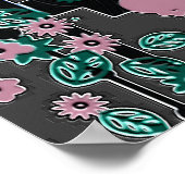 Christelijk Poster met bijbelsalm 30:5 (Hoek)