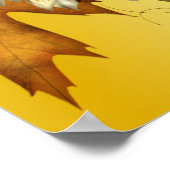 Christelijk Poster met de Bloemen van de Manuscrip (Hoek)