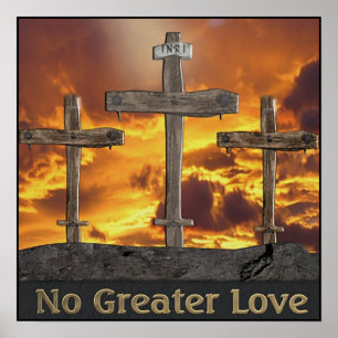 Christelijk poster voor calamiteit