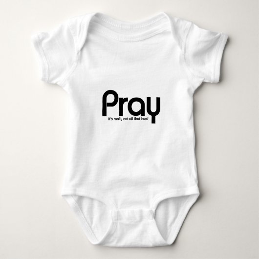 Christelijk Pray Romper (Voorkant)