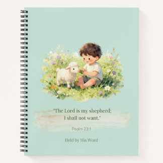Christelijk Psalm 23 Notitieboek