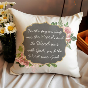 Christelijk Quote Wit Kussen