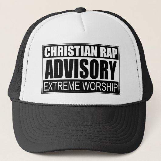 Christelijk Rap-advies... Trucker Pet (Voorkant)
