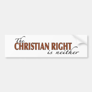 Christelijk recht bumpersticker