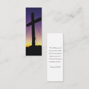 Christelijk Religieus Mini Kaart Gebed Bladwijzer Visitekaartje