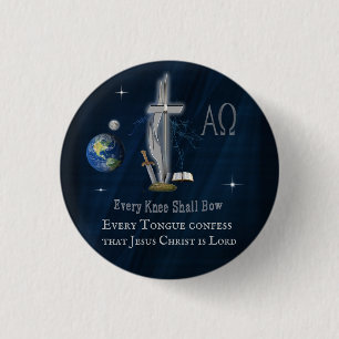 Christelijk Ronde Button 3,2 Cm