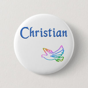 Christelijk Ronde Button 5,7 Cm