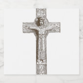 Christelijk Rubriekskruis Bier Etiket (Enkel label)