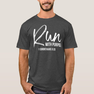 Christelijk runner-ritten met t-shirt