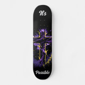 Christelijk Schaats liefhebber Graphic Art Jeugd V Skateboard (Voorkant)