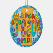 Christelijk Schimmelblauw Ornament (Rechts)