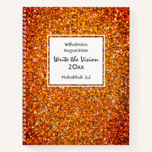 CHRISTELIJK SCHRIJF DE VISIE  ROOD NOTITIEBOEK