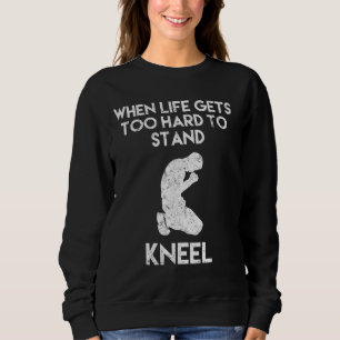 Christelijk Shirt leven krijgt harde knie