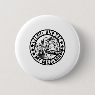 Christelijk skelet Ezekiel en Dry Bone Band Bijbel Ronde Button 5,7 Cm