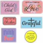 Christelijk Sticker Pack (Voorkant)