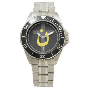 Christelijk Symbool Solidariteit van Nazarene Vet Horloge