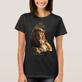 Christelijk T-shirt | Leeuw van Juda | Jezus