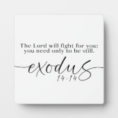 Christelijk teken nog altijd uitlopen 14:14 fotoplaat (Voorkant)