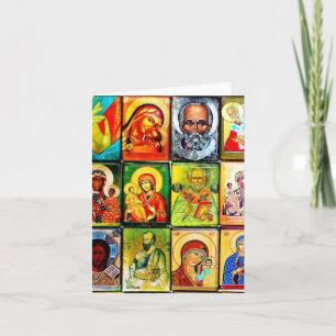 Christelijk Thema Godsdienstige Notecard Kaart