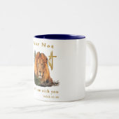 Christelijk Tweekleurige Koffiemok (Voorkant rechts)
