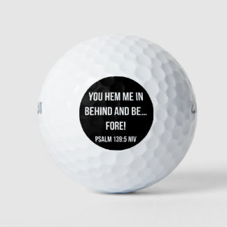 Christelijk Vaderdag golfbal papa verjaardagscadea Golfballen