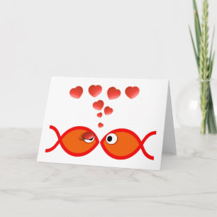 Christelijk Valentijn Oranje v2 Feestdagen Kaart