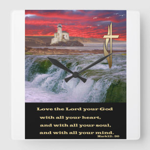 Christelijk Vierkante Klok