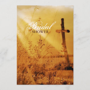 Christelijk vintage vrijgezellenfeest kaart