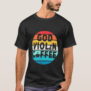 Christelijk Violist Kerkaanbidding Vioolspeler 1 T-shirt