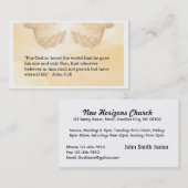 Christelijk Visitekaartje (Voorkant / Achterkant)