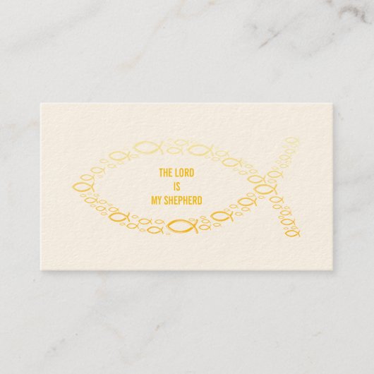 CHRISTELIJK - VISITEKAARTJE (Voorkant)