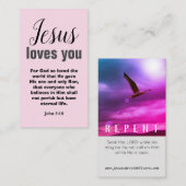 Christelijk visitekaartje (Voorkant / Achterkant)