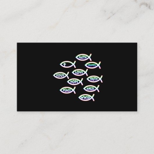 CHRISTELIJK - VISITEKAARTJE (Voorkant)