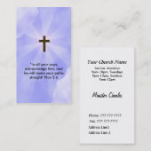 Christelijk visitekaartje (Voorkant / Achterkant)